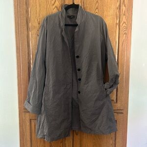 Sun Kim Blazer or Raincoat. Size 2X